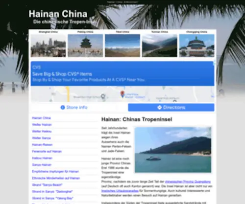 Hainan-China.de(Hainan China) Screenshot