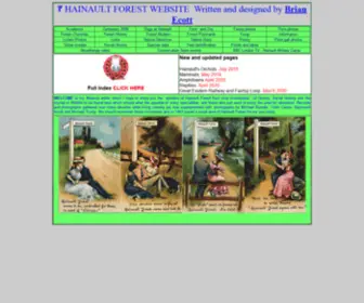 Hainaultforest.co.uk(HAINAULT FOREST WEBSITE) Screenshot