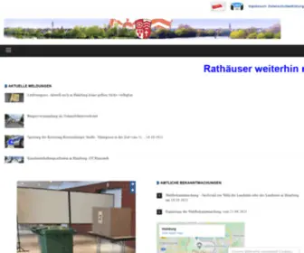 Hainburg.de(Gemeinde Hainburg) Screenshot