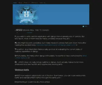 Haineault.com(/ Home) Screenshot