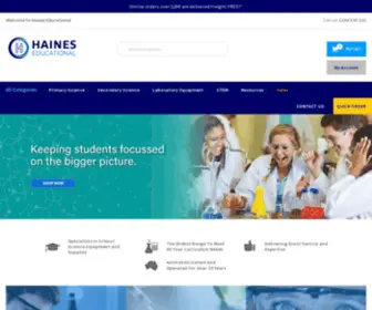 Haines.com.au(Haines Educational) Screenshot