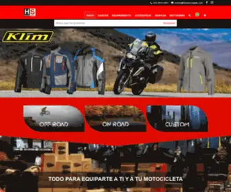 Hainzersupply.com(Hainzer Supply Equipamiento y Accesorios para Motociclismo) Screenshot