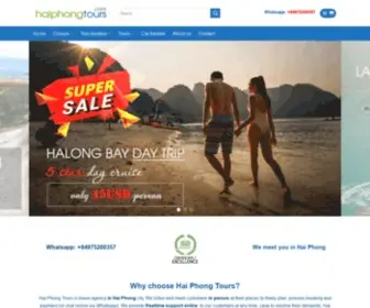 Haiphongtours.net(Hai Phong Tours) Screenshot