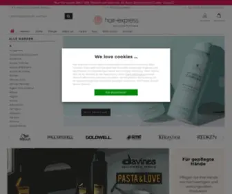 Hair-Express.de(Parfum online günstig kaufen) Screenshot