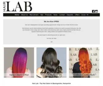 Hair-LAB.co.uk(Hair Lab Hair Salon) Screenshot