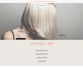 Hair-Salon-Sunbury.com(Synergy Hair & Beauty) Screenshot