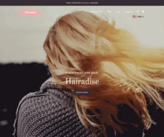 Hairadiseshop.com(Hairadiseshop) Screenshot