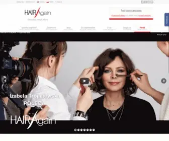 Hairagain.com.pl(Hair Again System) Screenshot