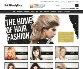 Hairaisersshop.com(Human Hair Extensions) Screenshot