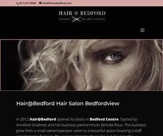 Hairatbedford.com(Hair@Bedford Hair Salon Bedfordview) Screenshot