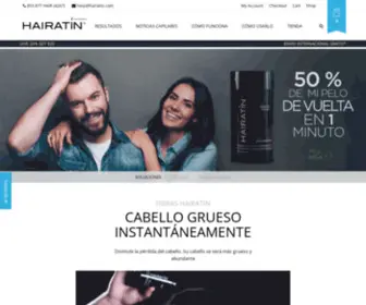 Hairatincolombia.co(Hairatin®) Screenshot