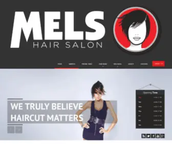 Hairatmels.co.za(Mels Hair Salon Trusted sinceRATED BEST salon in Durban) Screenshot