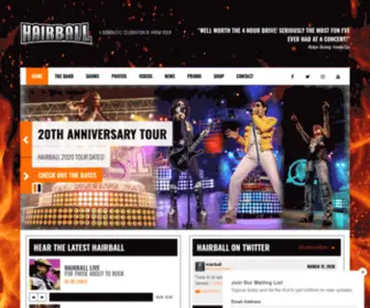 Hairballonline.com(A Bombastic Celebration of Arena Rock) Screenshot