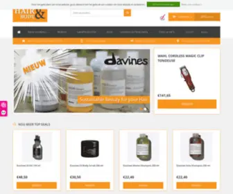 Hairbody.nl(De complete webshop voor haar) Screenshot