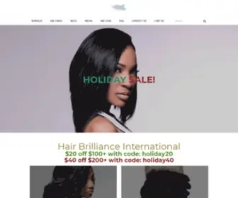 Hairbrillianceintl.com(Hair Brilliance International) Screenshot