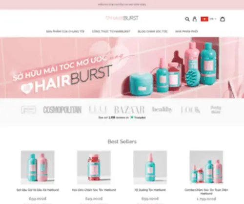 Hairburst.vn(Hairburst) Screenshot