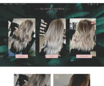 Hairbydj.com(DJ HAIR LOUNGE) Screenshot