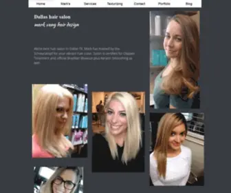 Hairbymarkvang.com(Mark Vang Hair Design) Screenshot