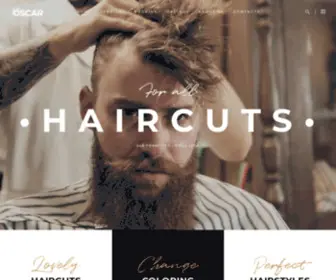 Hairbyoscar.com(The official website for hair stylist Oscar Andrade) Screenshot