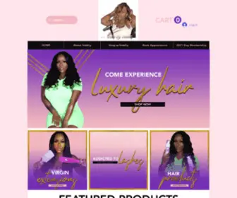 Hairbysiddity.com(HOME) Screenshot