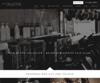 Hairbythecollective.com.au(Chic & Funky Hairdressers Brisbane) Screenshot