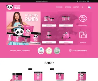 Haircarepanda.eu(HAIR CARE PANDA Vegan Gummies from Noble Health) Screenshot