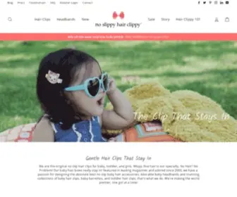 Hairclippy.com(Baby Hair Clips & Baby Headbands) Screenshot