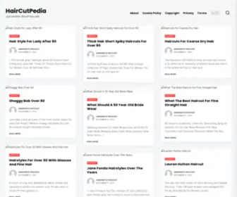 Haircutpedia.com(Just another WordPress site) Screenshot