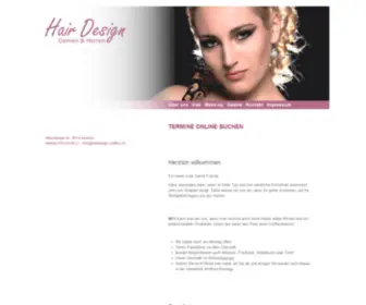Hairdesign-Coiffeur.ch(Hair Design) Screenshot