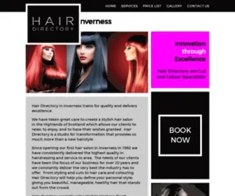 Hairdirectoryinverness.com(Hair Directory Inverness) Screenshot