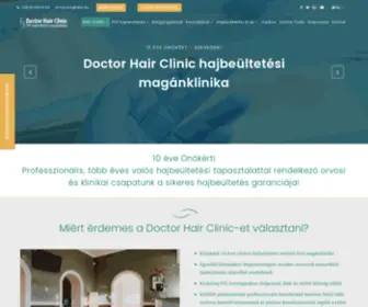 Hairdoctor.hu(Doctor Hair Clinic Szeged) Screenshot