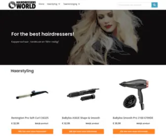 HairdressersWorld.nl(For the best hairdressers) Screenshot