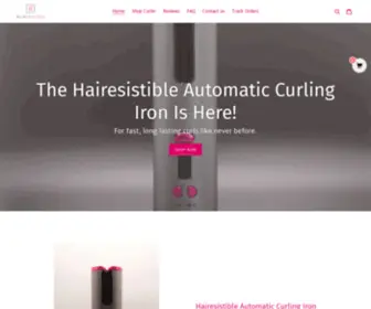 Hairesistible.com(Hairesistible) Screenshot