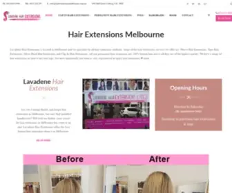 Hairextensionsmelbourne.com.au(Best Hair Extensions in Melbourne) Screenshot