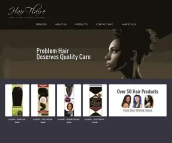 Hairflaire.ca(HAIR FLAIRE) Screenshot