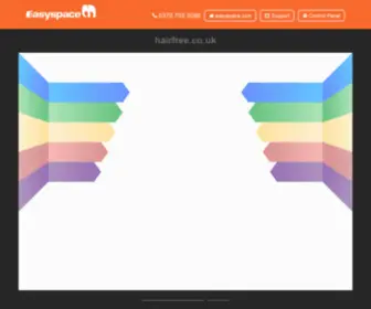 Hairfree.co.uk(Hairfree Epilight Clinic & Beauty Salon) Screenshot