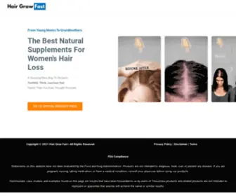 Hairgrowfast.net(Hair Grow Fast) Screenshot