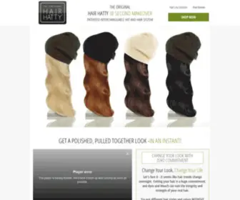 Hairhatty.com(Get Hair Hatty) Screenshot