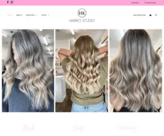 Hairkostudio.com.au(Hairko Studio) Screenshot