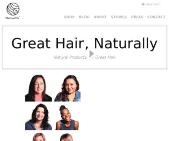 Hairlavie.com(100% Chemical) Screenshot