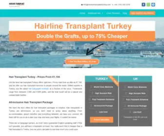 Hairlinetransplantturkey.com(Hair Transplant Turkey) Screenshot