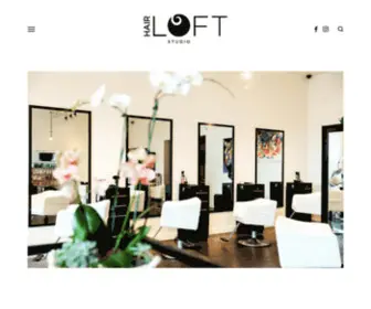Hairloftnola.com(Hair Loft Studio) Screenshot