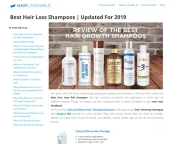 Hairlossable.com(Hairlossable) Screenshot