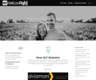 Hairlossfight.com(Hair Loss Fight) Screenshot