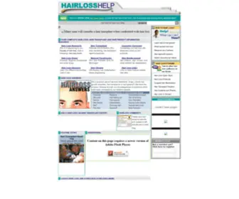 Hairlosshelp.com(Hair loss help) Screenshot