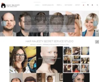 Hairmajestystudio.pl(HAIR MAJESTY STUDIO) Screenshot