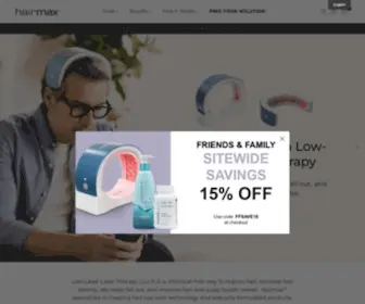 Hairmax.net(Hairmax®) Screenshot