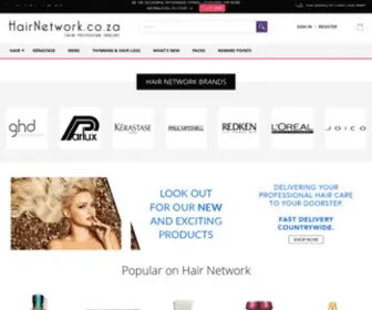 Hairnetwork.co.za(Buy Hair Products Online in South Africa) Screenshot