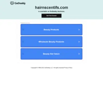 Hairnscentifs.com(Hair 'N Scentifs) Screenshot