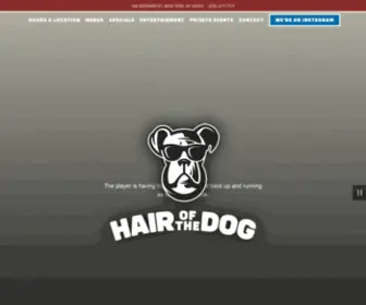 Hairofthedognyc.com(Hair of The Dog) Screenshot